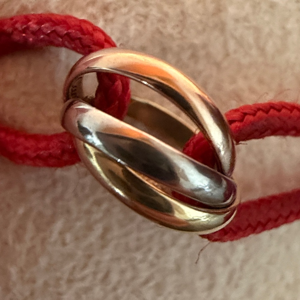 Cartier Trinity Cord Bracelet - Picture 7 of 12
